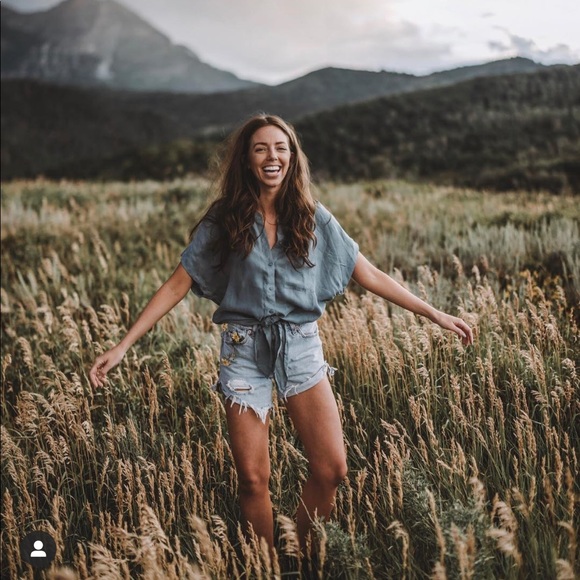 Lovestitch tie blouse - Picture 1 of 5